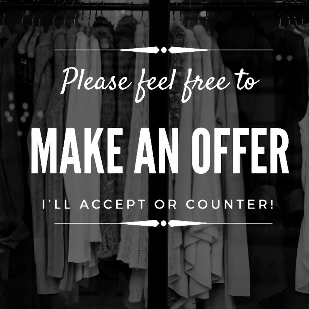 Offers? Bundles? Let's make a deal! 🖤